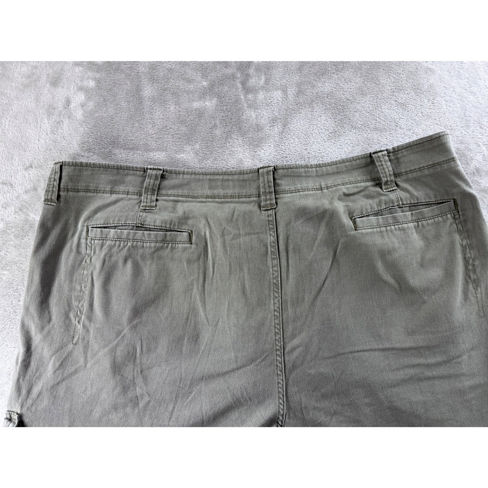 Wrangler Cargo Shorts Mens 48 Gray Utility Workwear Gorpcore Dadcore Outdoor - Picture 8 of 10